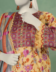 MULTICOLOR LAWN PRINTED UNSTITCHED 2PC