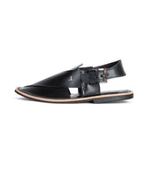 BLACK PESHAWARI SANDALS