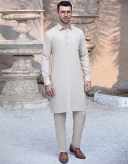 FAWN BLENDED UNSTITCHED KAMEEZ SHALWAR FABRIC | JJMS-2038