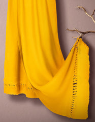JSH-SHW-21-0027 FB/SOLID DYED SHAWL - MUSTARD