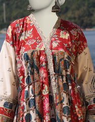 OFF WHITE LAWN EMBROIDERED 3PC STITCHED | JLAWN-S-25-025