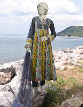 GREY LAWN EMBROIDERED 3PC STITCHED | JLAWN-S-25-030