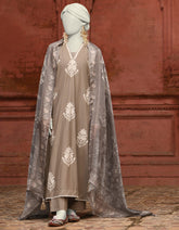 GREY LAWN EMBROIDERED 3PC STITCHED | JLAWN-S-25-065