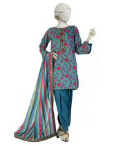 GREEN LAWN EMBROIDERED 3PC STITCHED