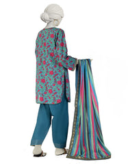 GREEN LAWN EMBROIDERED 3PC STITCHED