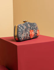 GREY CLUTCH | JJBL-25-092