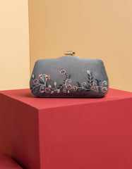 GREY CLUTCH | JJBL-25-092
