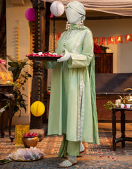 GREEN LAWN EMBROIDERED 3PC STITCHED