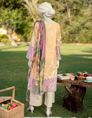 MULTICOLOR LAWN DIGITAL PRINTED UNSTITCHED 2PC
