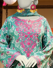 GREEN LAWN EMBROIDERED 3PC STITCHED