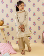 GREEN LAWN EMBROIDERED 3PC | JGK-S-JGP-25-1509