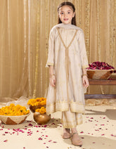 BEIGE SILK EMBROIDERED 3PC | JGK-S-JGP-25-1519