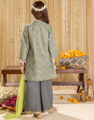 GREY LAWN PRINTED 3PC | JGKL-S-JGP-25-1525