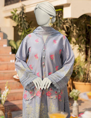 BLUE LAWN SCHIFFLI 3PC STITCHED