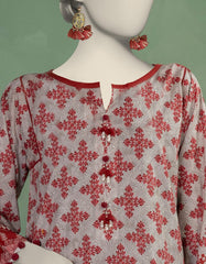 MULTICOLOR LAWN PRINTED UNSTITCHED 2PC