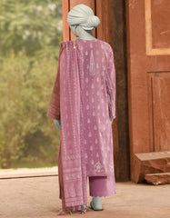 LILAC LAWN PASTE PRINTED UNSTITCHED 3PC | JLAWN-S-25-3100