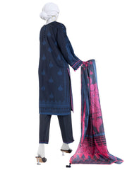 MULTICOLOR LAWN EMBROIDERED UNSTITCHED 3PC