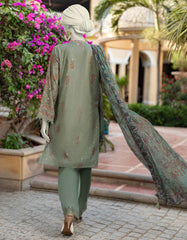 GREEN LAWN EMBROIDERED UNSTITCHED 3PC