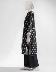 BLACK & WHITE LAWN PRINTED UNSTITCHED 3PC
