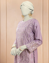 LILAC COTTON EMBROIDERED 2PC STITCHED