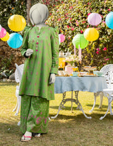 GREEN LAWN PRINTED 2PC | JGK-S-JTST-25-413