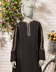 BLACK LAWN EMBROIDERED 2PC STITCHED