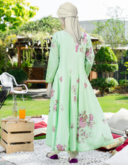 GREEN LAWN EMBROIDERED KURTI