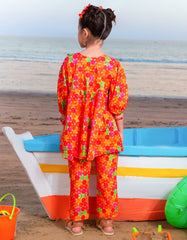 MULTICOLOR LAWN PRINTED 2PC | JGKL-S-JGST-25-5601