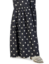 BLACK LAWN PRINTED GHARARA