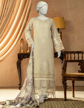 GREY LAWN EMBROIDERED UNSTITCHED 3PC | JLAWN-S-25-826