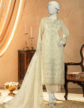 GREY LAWN EMBROIDERED UNSTITCHED 3PC | JLAWN-S-25-828