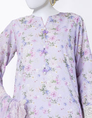 PURPLE LAWN EMBROIDERED 3PC STITCHED | JLAWN-S-25-842