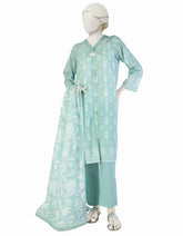 GREEN LAWN PRINTED 3PC STITCHED