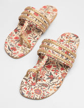 BEIGE KOLHAPURI