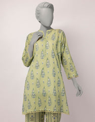 GREEN LAWN DIGITAL PRINTED STITCHED 3PC