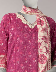 MULTICOLOR LAWN PRINTED UNSTITCHED 3PC