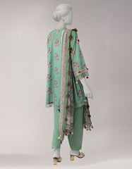 GREEN LAWN EMBROIDERED UNSTITCHED 3PC