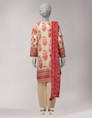 MULTICOLOR LAWN EMBROIDERED UNSTITCHED 3PC