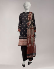 MULTICOLOR LAWN EMBROIDERED UNSTITCHED 3PC