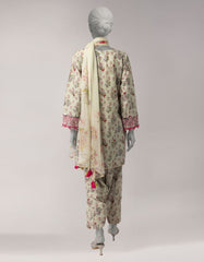GREEN LAWN EMBROIDERED UNSTITCHED 3PC