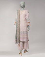 MULTICOLOR LAWN EMBROIDERED UNSTITCHED 3PC