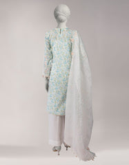 MULTICOLOR DORIA EMBROIDERED UNSTITCHED 3PC