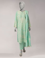 GREEN LAWN EMBROIDERED UNSTITCHED 3PC