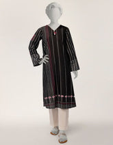 BLACK LAWN PRINTED KURTI