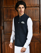 BLUE SUITING WAISTCOAT