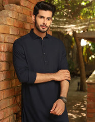 BLUE BLENDED KAMEEZ SHALWAR | JJKS-S-30779-R14-AP