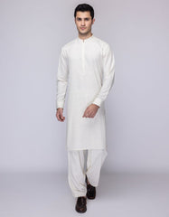 CREAM BLENDED KAMEEZ SHALWAR | JJKS-A-33223