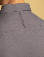GREY BLENDED CASUAL KAMEEZ SHALWAR