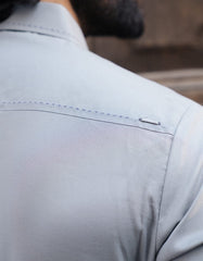 GREY COTTON CASUAL KAMEEZ SHALWAR