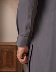 GREY BLENDED SEMI-FORMAL KAMEEZ SHALWAR